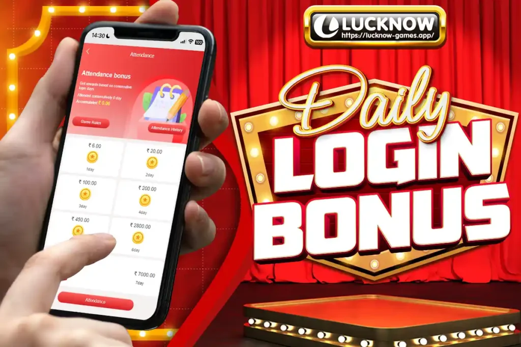 claim your Lucknow games bonus | daily login bonus